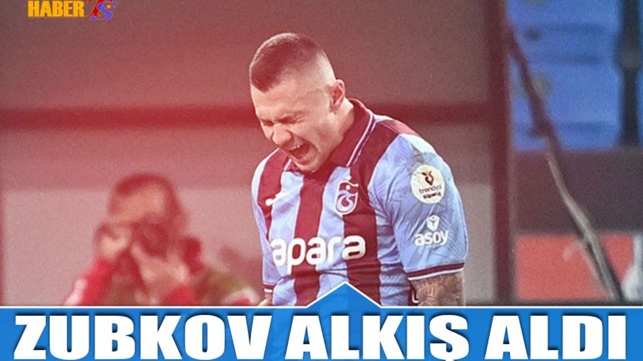 Trabzonspor’da Zubkov Gol Hasretini Sona Erdirdi