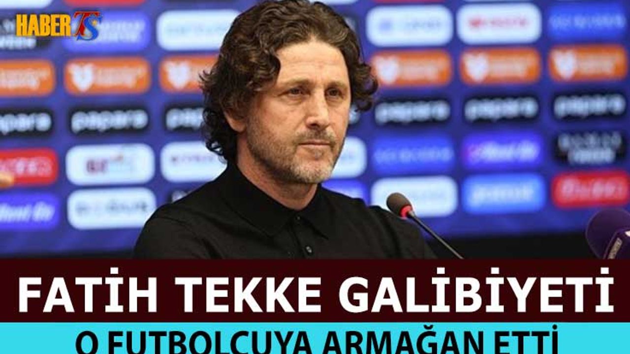 Fatih Tekke 100. Süper Lig Maçında Galibiyetle Kutladı
