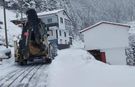 Trabzon'da karla mücadele çalışmaları başladı