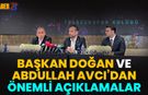 Trabzonspor Başkanı Ertuğrul Doğan ve Teknik Direktörü Abdullah Avcı'nın Basın Toplantısı