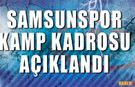 Trabzonspor'un Samsunspor Maçı Kamp Kadrosu Belli Oldu