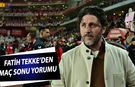 Fatih Tekke: Üç Puanı Hak Etmiştik