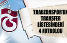 Trabzonspor’dan Yerli Transfer Atağı: 4 İsim Listede
