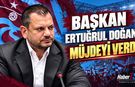 Başkan Ertuğrul Doğan'dan Bordo Mavili Camiaya Müjde