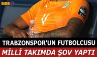 Trabzonspor'un Futbolcusu Milli Takımda Coştu