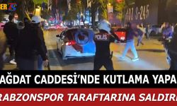 Bağdat Caddesi'nde Kutlama Yapan Taraftarlara Saldırdılar!