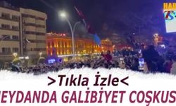 Meydanda Galibiyet Coşkusu