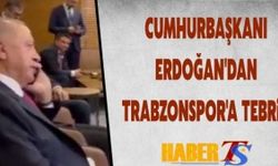 Cumhurbaşkanı Recep Tayyip Erdoğan'dan Trabzonspor'a Tebrik