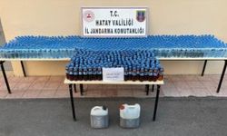 HATAY - 691 litre sahte içki ele geçirildi