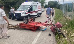 Ordu'da tarım aracının devrildiği kazada 3 kişi yaralandı