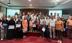 Bartın'da "Genç İstihdam" projesi eğitimlerini tamamlayan kursiyerlere belgeleri verildi