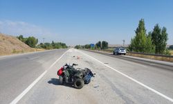 ÇORUM - Tırın çarptığı ATV sürücüsü öldü