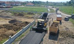 Düzce'de 7 ayda yol yapımında 44 bin ton asfalt kullanıldı