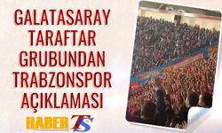 Galatasaray Taraftar Grubundan Trabzonspor Açıklaması