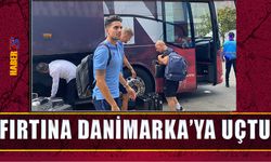 Trabzonspor Danimarka'ya Uçtu