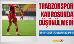 Trabzonspor'da Kadro Dışı Kaldı! Milli Takımda Şampiyonluk Yaşadı
