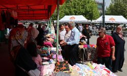 Havza'da Karşıyaka Mahallesi Camisi'nin yeniden yapılması için kermes düzenlendi