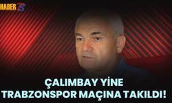 Rıza Çalımbay Yine Trabzonspor Maçını İşaret Etti