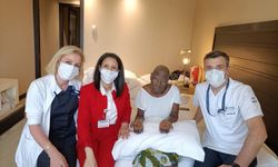 Tedavi için 3 ülke gezen Kongolu hasta şifayı Türkiye'de buldu