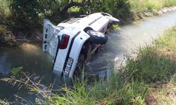 Tokat'ta sulama kanalına devrilen otomobildeki 3 kişi yaralandı
