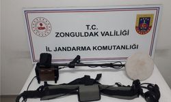 Zonguldak'ta ormanda define arayan 2 kişi suçüstü yakalandı