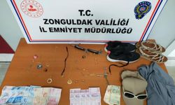 Zonguldak'ta yakalanan hırsızlık şüphelisi 4 kişiden biri tutuklandı