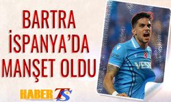 Trabzonspor'un Yıldızı Bartra İspanya'da Manşet Oldu