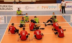 Oturarak Voleybol Gümüş Ligi'nin açılış töreni Zonguldak'ta yapıldı