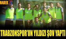 Trabzonspor'un Yıldızı İdmanda Şov Yaptı