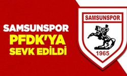 Son Dakika! Samsunspor PFDK'ya Sevk Edildi.