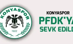 Arabam.com Konyaspor PFDK'ya Sevk Edildi