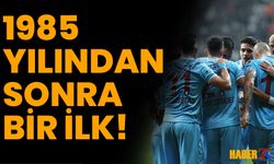 Trabzonspor 1985'den Sonra Bir İlki Gerçekleştirdi!