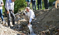 Trabzon’da 100 yıllık su sorunu tarihe karışacak