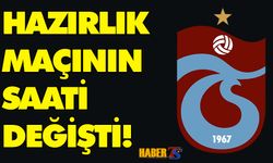 Trabzonspor'un Maç Saati Değişti