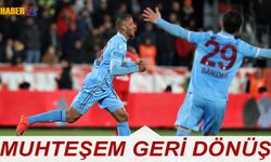 Trabzonspor'un Muhteşem Geri Dönüşü