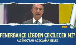 Fenerbahçe Ligden Çekilecek mi? Ali Koç'tan Açıklama