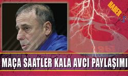 Trabzonspor'dan Basel Maçına Saatler Kala Abdullah Avcı Paylaşımı