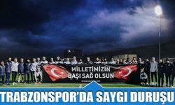 Trabzonspor'dan İdman Öncesi Saygı Duruşu