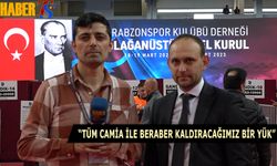 Trabzonspor Yönetim Kurulu Üyesi KemalErtürk: Bu yük tüm camia ile beraber kaldırabileceğimiz bir yük