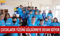 Trabzonspor Asbaşkanı Ertuğrul Doğan Çocukların Yüzünü Güldürmeye Devam Ediyor