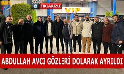 Abdullah Avcı Trabzon'dan Gözleri Dolarak Ayrıldı