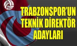 Trabzonspor'un Yeni Teknik Direktör Adayları
