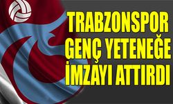 Trabzonspor Genç Yeteneğe İmzayı Attırdı