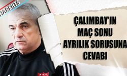 Rıza Çalımbay'dan Maç Sonu Ayrılık Sorusuna Cevap