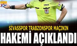 Sivasspor Trabzonspor Maçının Hakemi Açıklandı