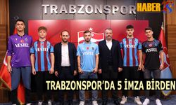 Trabzonspor 5 Oyuncuya İmzayı Attırdı