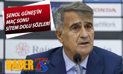 Şenol Güneş'in Trabzonspor Maçı Sonrası Sitem Dolu Sözleri