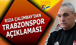 Rıza Çalımbay'dan Trabzonspor Açıklaması