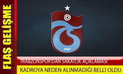 Konyaspor Maçı Öncesi Trabzonspor'dan Sakatlık Açıklaması