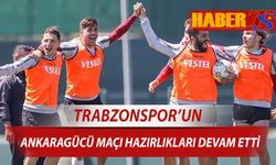 Trabzonspor'un Ankaragücü Maçı Hazırlıkları Devam Etti